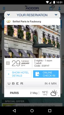 Accorhotels.com android App screenshot 1