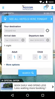 Accorhotels.com android App screenshot 4